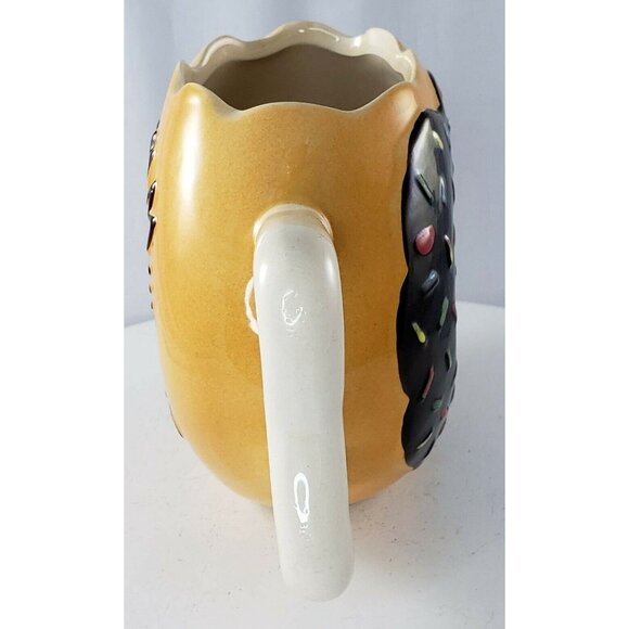Donut Chocolate Frosted Sprinkled Coffee Mug Big Mouth Toys Cup - Picture 6 of 9